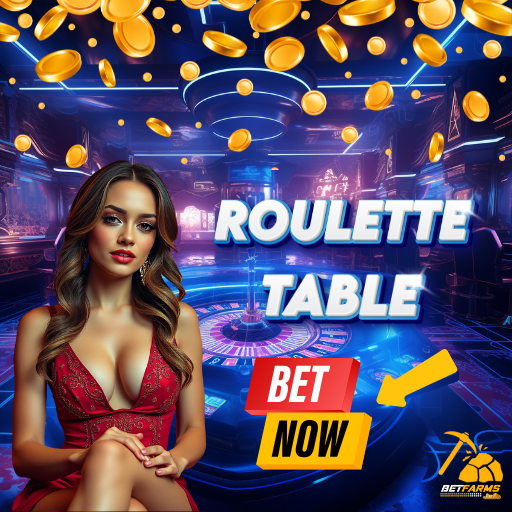 Roulette Table Spin Wheel & Betfarms on Roulette Board